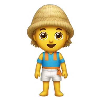 creusois à la plage sticker