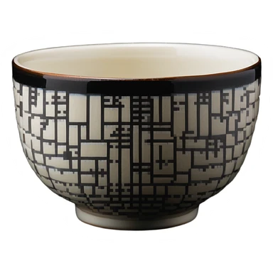 traditional chawan Japanese tea bowl sticker