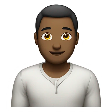 medium weight man sticker