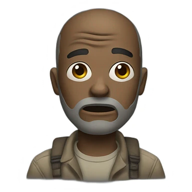 the walking dead sticker