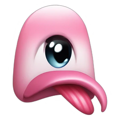 long-tongue sticker
