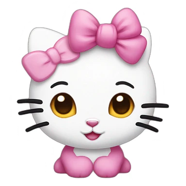 Hello kitti sticker
