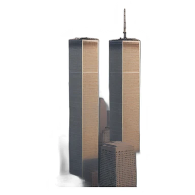 Twin tower 9/11 sticker