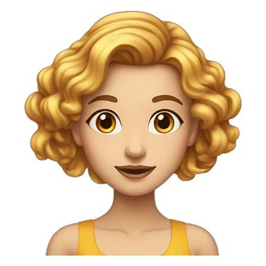 Beauty-caucasian-full-body-Girl and the honey sticker