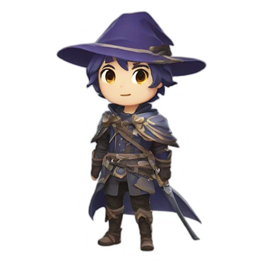 Wanderer from Genshin Impact sticker