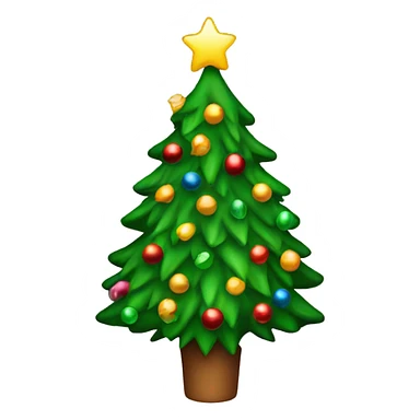 2000 Christmas tree  sticker