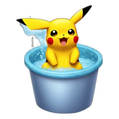 pikachu sweating sticker