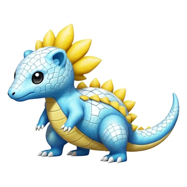 Salandit-Ampharos-Helioptile-Amaura-Samdshrew-fusion sticker