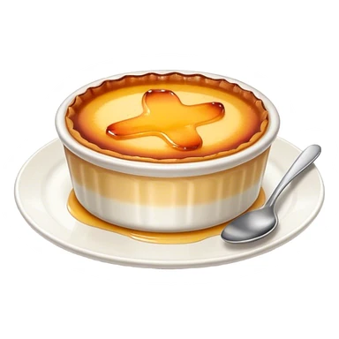 Creme brulee  sticker