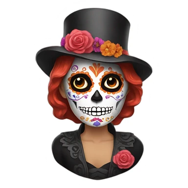 dia-de-muertos sticker
