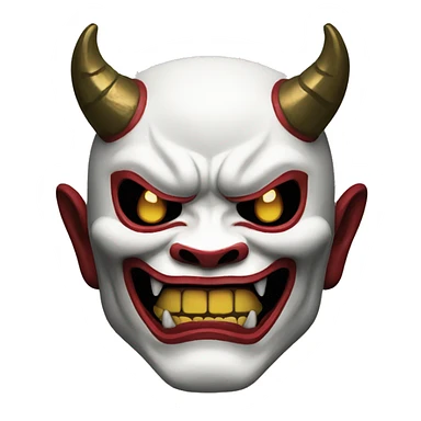 Hannya  sticker