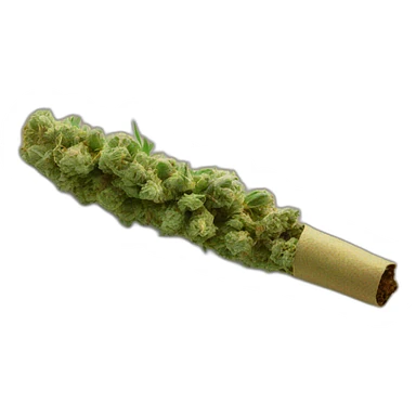 Marijuana blunt sticker