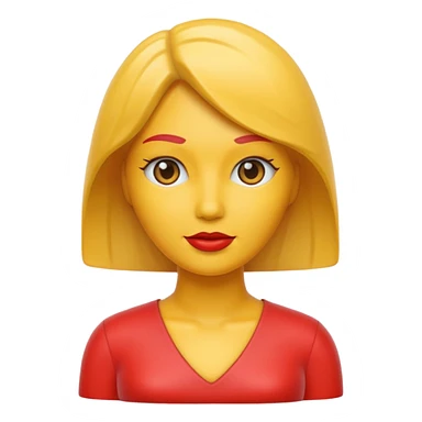 plastic woman sticker