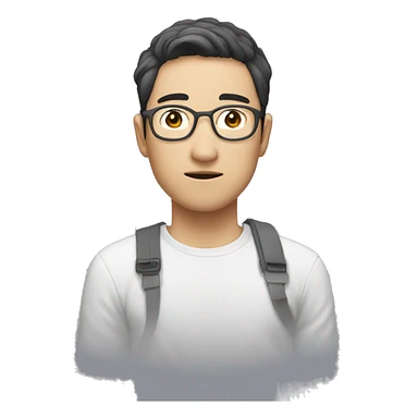 하녀복을 입은 큰 바나나 sticker