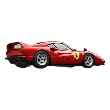 Gérer ferrari sticker