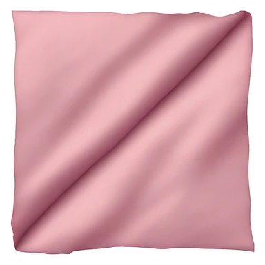 Folded pink linen sticker