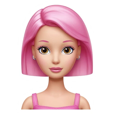 hairless barbie doll sticker