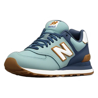 une paire de new balance sticker