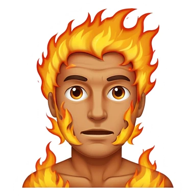Manonfire  sticker