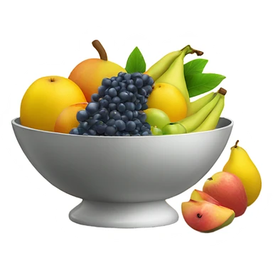 fruit bowl sticker