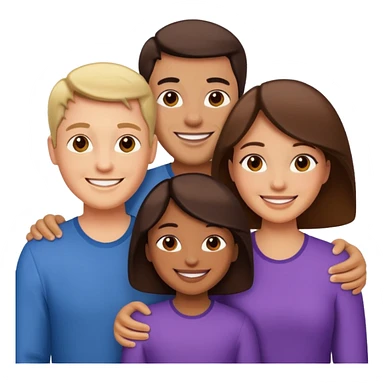 Eigene Familienbild sticker