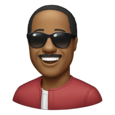 Stevie Wonder sticker