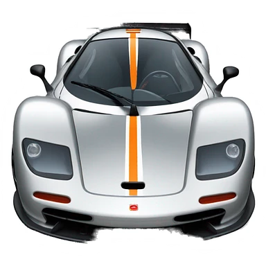 McLaren F1 car sticker