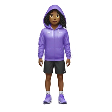 Una persona vestida de Nike sticker