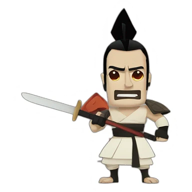Samurai Jack sticker