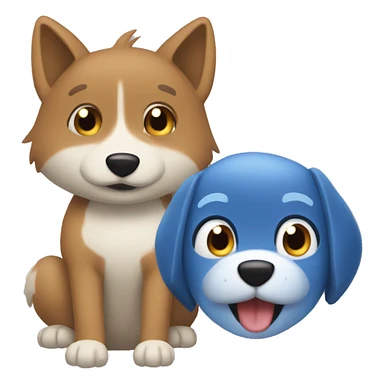 Bluey and bingo  sticker