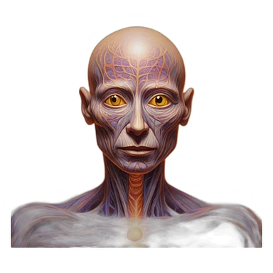 Alex Grey painting sticker