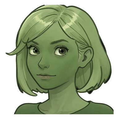 4 blonde girl sticker