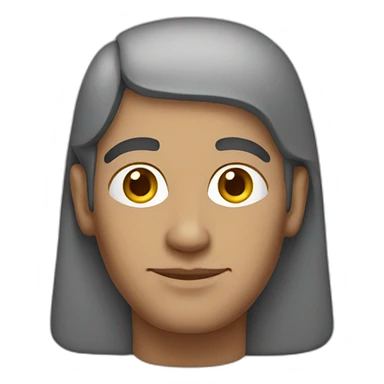 White Egyptian man sticker