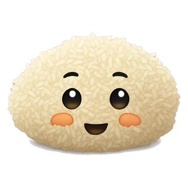 clump of rice sticker