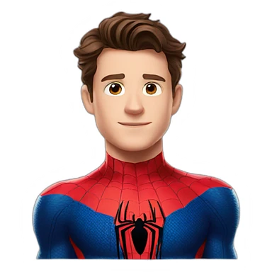 Tom holland spiderman sticker