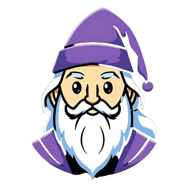 Dumbledore from Harry Potter sticker