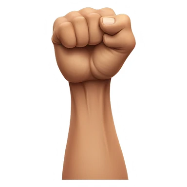 arm muscle flexing sticker