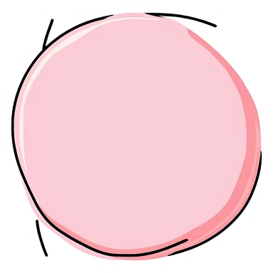 Pink painting sticker