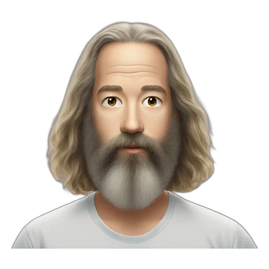 rick rubin selfie sticker