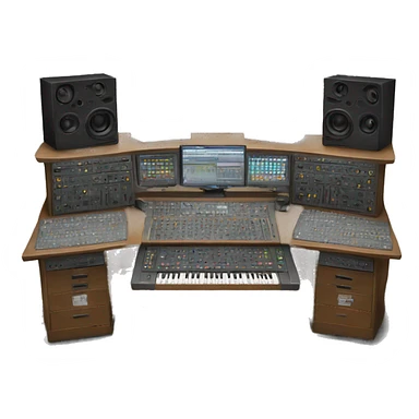 Mix engineer desk sticker