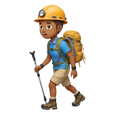 Pain face with ass hike out sticker