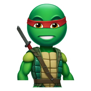 raphael ninja turtle business  sticker