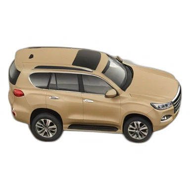 Haval H9 SUV on sand sticker