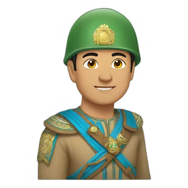 uzbekistan hero sticker