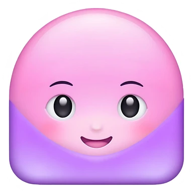 pastel pink lavender sticker