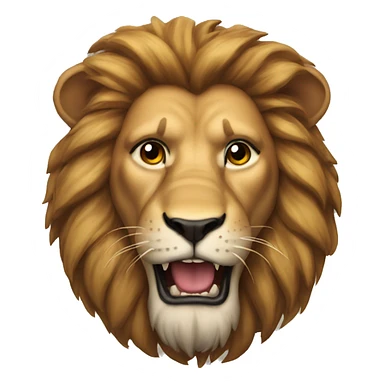 man lion sticker
