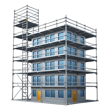 buildings under construction sticker