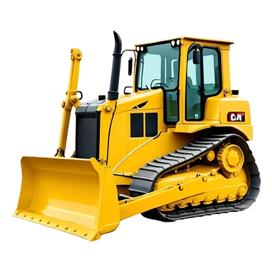 Bulldozer - CAT D6T (Model Year: 2021) (Iconic colour: Yellow) sticker