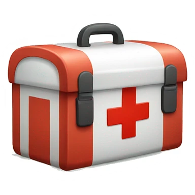 First aid chest  sticker
