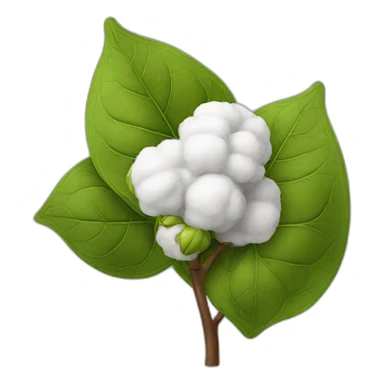 Cotton plant sticker